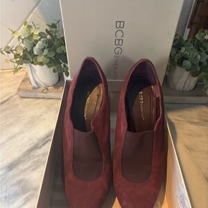 BCBG Women's Deep Red Heels
